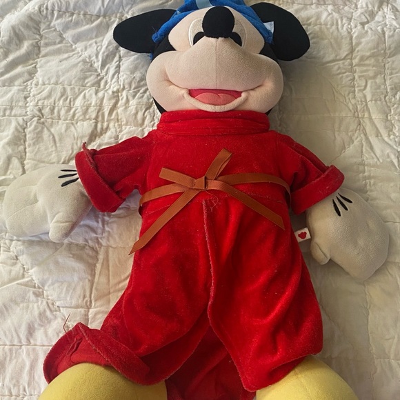 Build A Bear 90th Anniversary Mickey Mouse Plush Fantasia Sorcerer Outfit - Picture 1 of 4